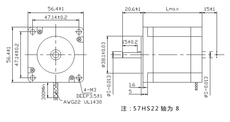 57步進電機參數詳細（57步進電機規格及參數表）