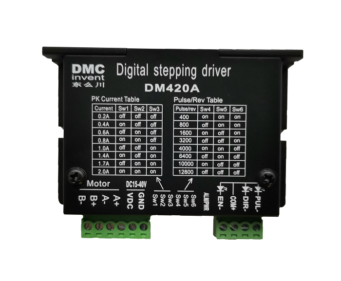 步進電機接好線不動排查原因和解決方法